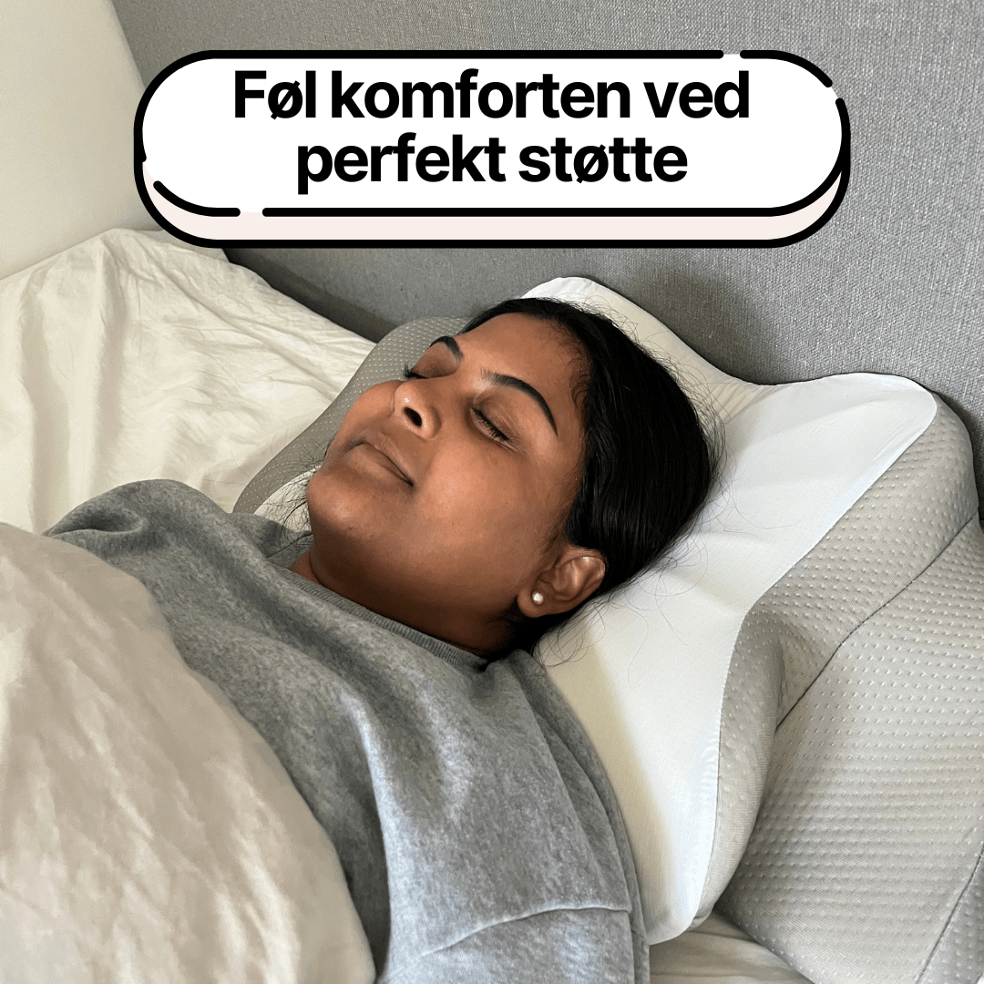 DreamAlign - Ergonomisk nakkepute med minneskum - AVABeauty.no